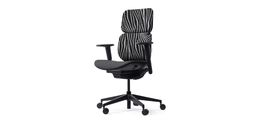 ZUOWE Classic Fabric Mid Back Ergonomic Chair